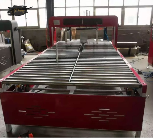 Corrugated Cardboard Carton Automatic PP Belt Strapping Bundling Box Packing Machine
